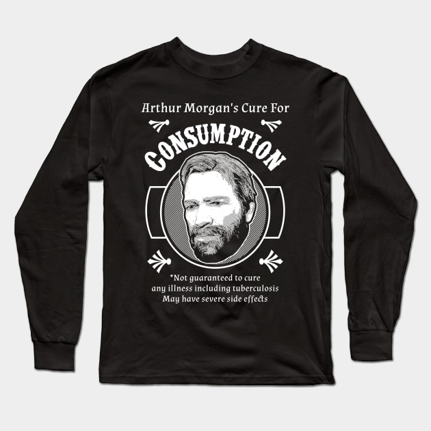 Arthur Morgan's Cure for Consumption Long Sleeve T-Shirt by robotrobotROBOT